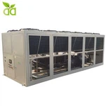 Modular 100 Ton udara disejukkan Sistem penyejukan skru Air Chiller Dengan Hanbell Compressor