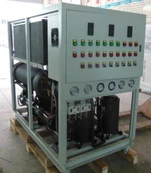 30 KW 10 HP air disejukkan Air Chiller Heater untuk pemanasan dan penyejukan (5-100 C laras)