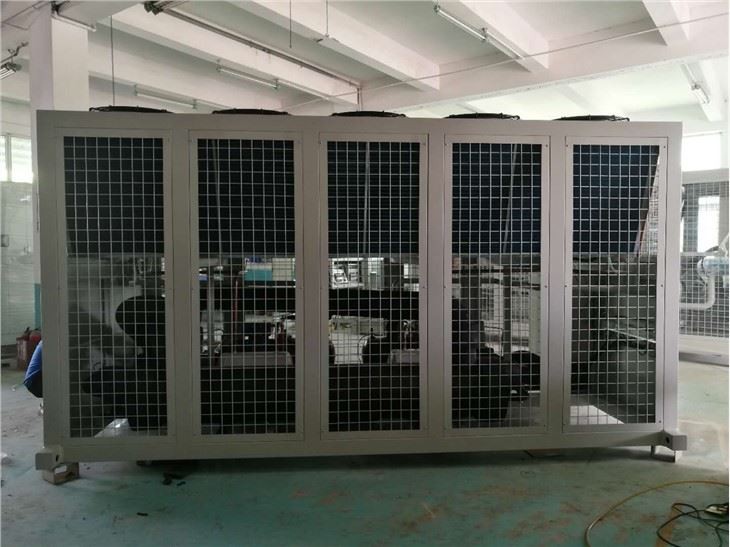 100 hp air cooled chiller